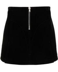 we11done - Half-zip A-line Skirt - Lyst