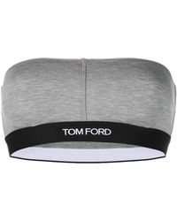 Tom Ford - Logo Bandeau Bra - Lyst