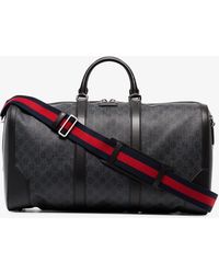 Gucci Soft GG Supreme Carry-on Duffle - Black