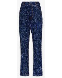 ashish sequin jeans