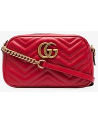 gucci gg marmont 2.0 matelassé leather shoulder bag