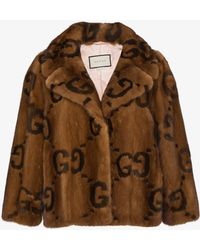 fur coat gucci