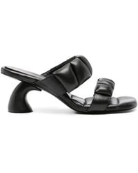 Dries Van Noten - 80mm Padded Leather Mules - Lyst