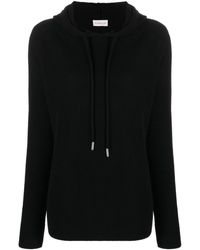 Moncler - Logo-patch Long-sleeved Hoodie - Lyst