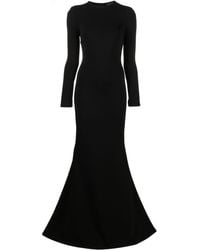 Balenciaga - Long-sleeved Jersey Gown - Lyst