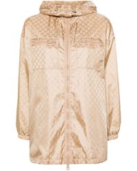 Gucci - gg Supreme Windbreaker Jacket - Women's - Polyester/polyamide - Lyst