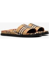 burberry flip flops