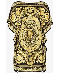 versace kaftan dress