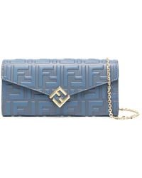 Fendi - Monogram-Pattern Clutch Bag - Lyst