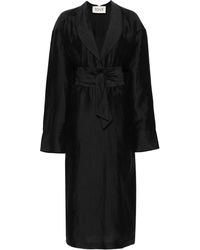 TOVE - Rhys Belted Maxi Dress - Lyst
