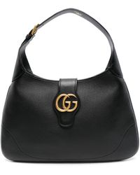 Gucci - Aphrodite Medium Leather Shoulder Bag - Lyst