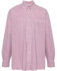 Our Legacy - Borrowed Bd Cotton Shirt - Men's - Cotton/mother Of Pearl - Lyst