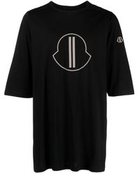 Moncler - Moncler + Rick Owens - Level Cotton T-shirt - Lyst