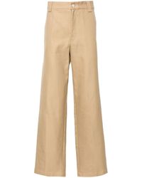 NAHMIAS - Neutral Worker Cotton Trousers - Lyst