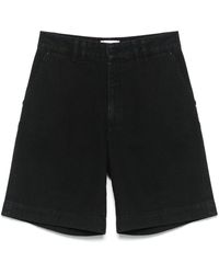 FRAME - Organic Cotton Denim Shorts - Lyst