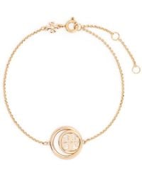 Tory Burch - 18k -plated Miller Double Ring Bracelet - Women's - Plated - Lyst