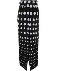 Vivienne Westwood - Iman Dot-print Pencil Skirt - Lyst