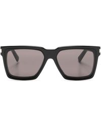Saint Laurent - Sl 610 Square-frame Sunglasses - Lyst