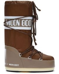 Moon Boot - Icon Brand-print Shell Boots - Lyst