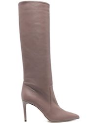 Paris Texas - 90mm Leather Knee-high Boots - Lyst