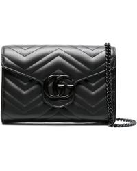 Gucci - Mini GG Marmont Shoulder Bag - Lyst