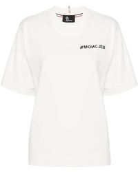 3 MONCLER GRENOBLE - Daynamic Logo-print Cotton T-shirt - Women's - Cotton - Lyst