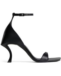 Balenciaga - Hourglass 100 Leather Sandals - Lyst