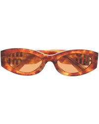 Miu Miu - Miu Glimpse Round-frame Sunglasses - Women's - Acetate - Lyst