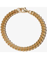 Hatton Labs Gold-plated Cuban Chain Bracelet - Metallic