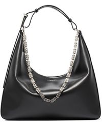 Givenchy - Moon Cut Medium Leather Shoulder Bag - Lyst