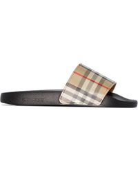 Burberry Flat sandals for Women | Black Friday Sale up to 46% | Lyst