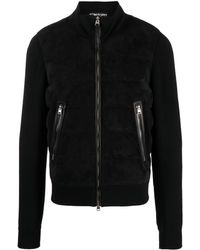 Tom Ford - Wool-blend Jacket - Men's - Polyamide/cotton/nylon/lambskin - Lyst