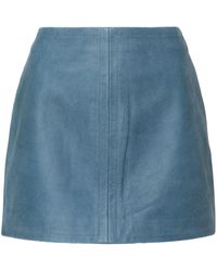 Stand Studio - Perla Leather Mini Skirt - Lyst