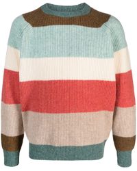 Beams Plus - Multicolour Striped Wool Sweater - Lyst