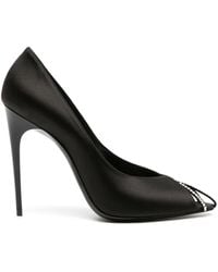 Saint Laurent - Martinique Satin Pumps - Lyst