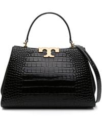 Tory Burch - Eleanor Leaher Tote Bag - Lyst