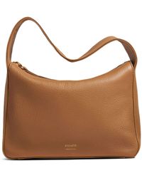 Khaite - The Small Elena Leather Shoulder Bag - Lyst
