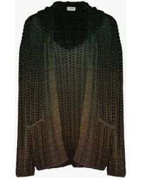 Saint Laurent - Hooded Knit Cardigan - Men's - Polyamide/viscose/mohair/wool - Lyst