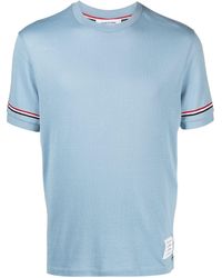 Thom Browne - Rwb Cotton T-shirt - Lyst