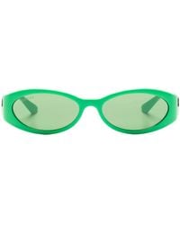 Gucci - Hailey Oval-frame Sunglasses - Lyst