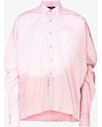 LUEDER - Sash Panelled Cotton Shirt - Lyst