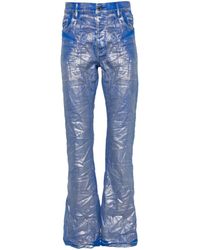 Purple Brand - P004 Mid-rise Flared Jeans - Lyst