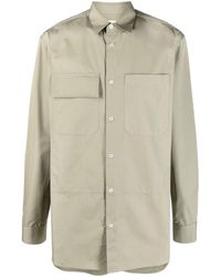 Jil Sander - Long-Sleeve Button-Up Shirt - Lyst