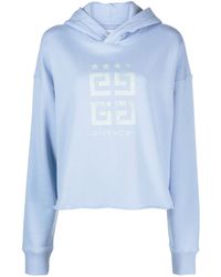 Givenchy - 4g Logo-print Cotton Hoodie - Lyst