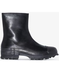 CAMPERLAB Traktori Leather Boots in Black Yellow (Black) for Men | Lyst ...