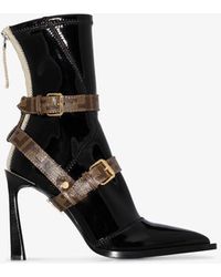 fendi leather boots