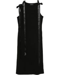 Simone Rocha - Bow Strap-Detail Midi Dress - Lyst