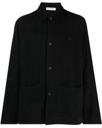 Our Legacy - Haven Checked Shirt Jacket - Men's - Polyester/acrylic/wool/other Fibers - Lyst
