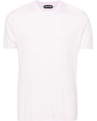 Tom Ford - Mélange Lyocell-blend T-shirt - Lyst