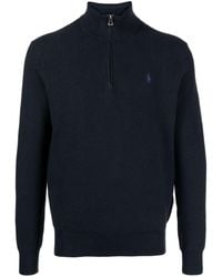 Polo Ralph Lauren - Polo Pony Half-Zip Sweater - Lyst